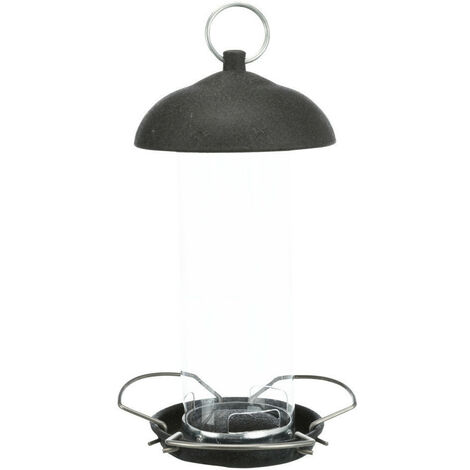 Mangeoire à graines en métal et plastique  20 cm, pour oiseaux - Trixie