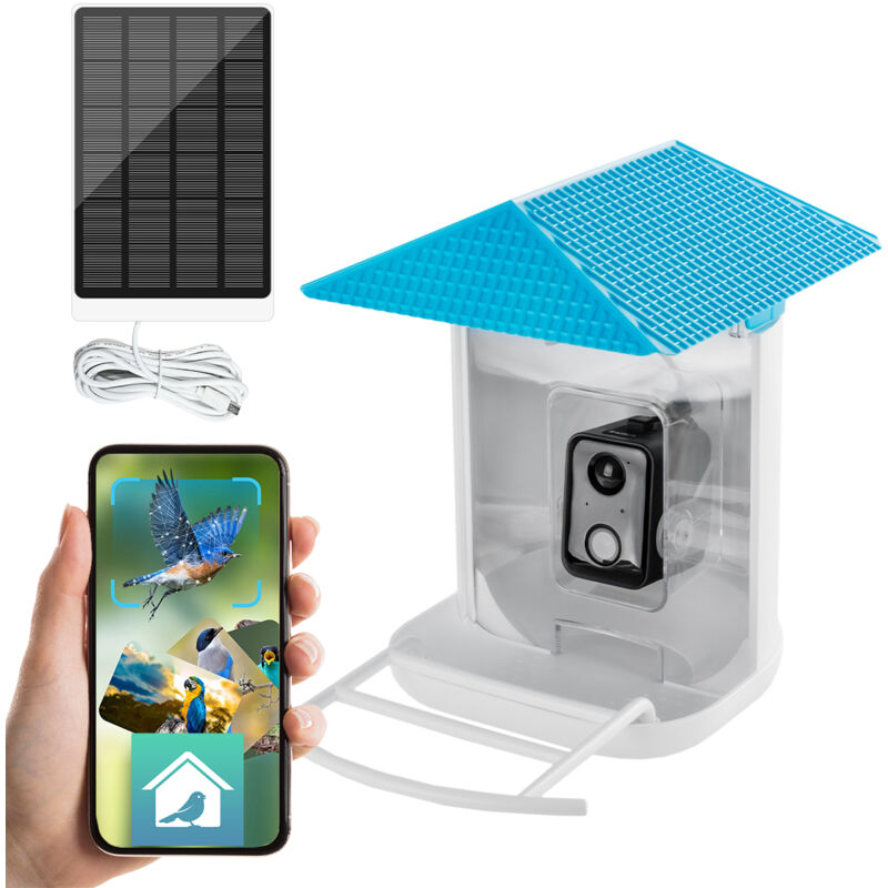 Mangeoire à oiseaux avec application caméra WiFi SP-BF13