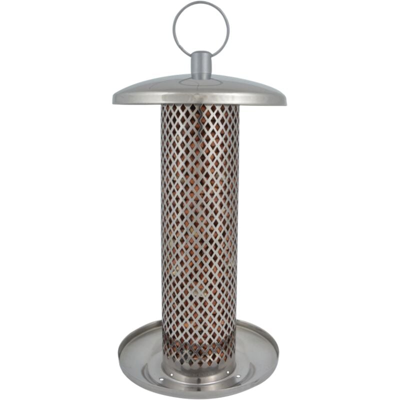 Ac-deco - Mangeoire cacahuètes oiseaux inox