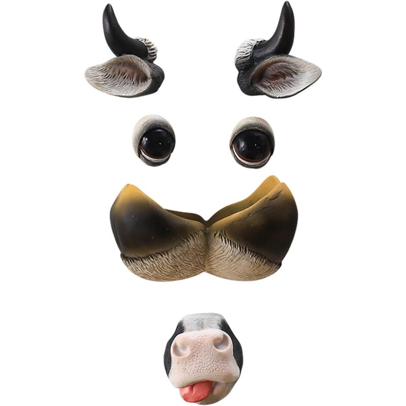 Mangeoire à Oiseaux en Forme de Visage d'arbre, Sculpture créative, Joli Ornement en résine, Visages d'arbre Uniques, Art d'arbre pour Patio