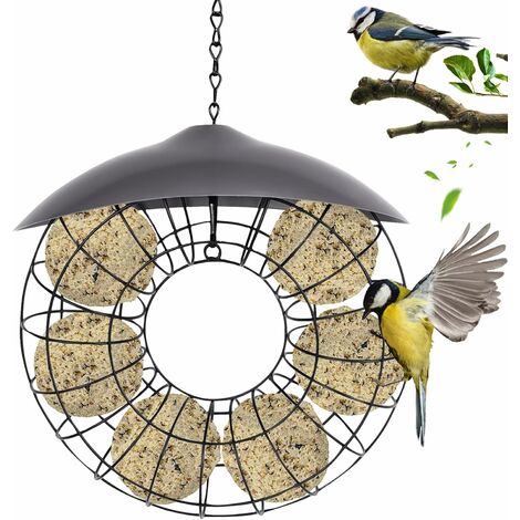 LTS FAFA Boule de Graisse – Support pour Boules de Graisse en métal pour  Oiseaux à Suspendre