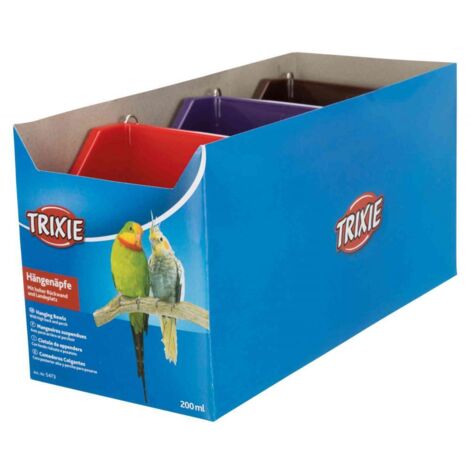 Mangeoire à oiseaux suspendue Trixie 200 ml