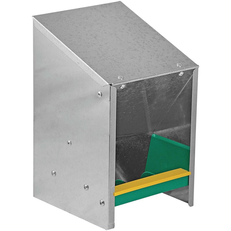 Mangeoire Ã trÃ©mie mÃ©tal 2,5 kg poules rongeurs â€¢ Mangeoire volailles