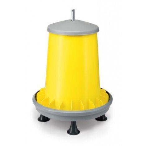 Mangeoire À Trémie Volailles Avec Tige Métal Et Pieds Arcus 15kg - River Systems