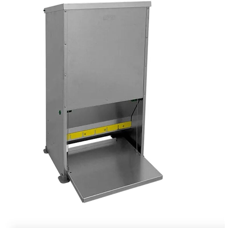 Poulailler Direct - Mangeoire Anti Nuisible Volailles Alma Basica Tôle Galvanisée 30l - River Systems