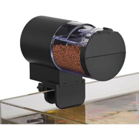 Mangeoire Automatique Aquarium - 100ml Distributeur Automatique Nourriture Poisson Distributeur De Nourriture pour Poissons Et Tortues Alimentation Programmée Anti-Humidité pour Betta