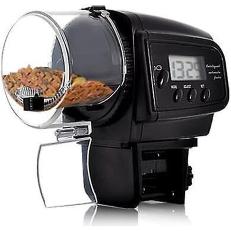 mangeoire Automatique Pour Poissons D'aquarium Avec Cran Lcd (conception Anti-interfrence)