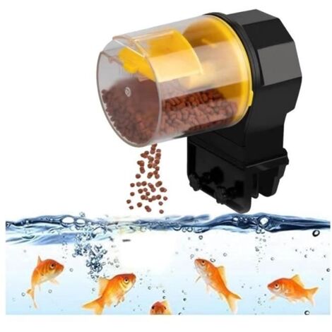 Mangeoire automatique pour poissons – Mangeoire automatique pour poissons - Distributeur de nourriture pour aquarium ou aquarium