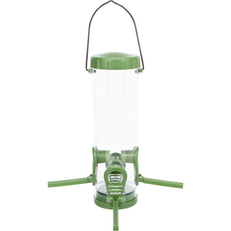 Distributeur de graine 450 ml pour oiseaux Trixie Distributeur de graine 450 ml pour oiseaux Trixie