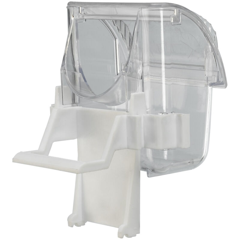 Mangeoire fpi 4503 Mangeoire en plastique transparent pour canaris, petits oiseaux et oiseaux exotiques. Variante fpi 4503 - Misure: 6.9 x 5.7 x h