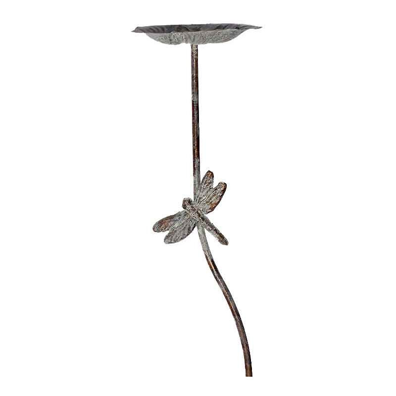 Mangeoire oiseaux déco libellule 14x105cm Mangeoire oiseaux déco libellule 14x105cm