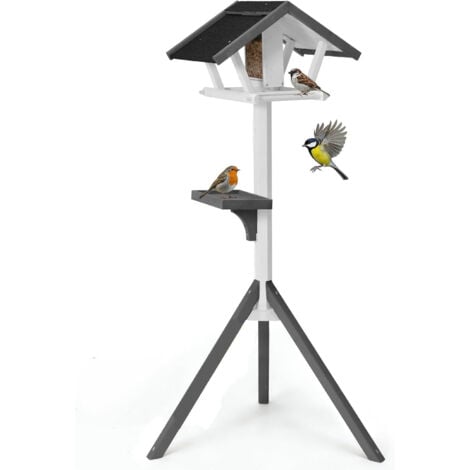 BB-LOISIR Mangeoire oiseaux exterieur pour oiseaux sauvage avec support modele-Tour