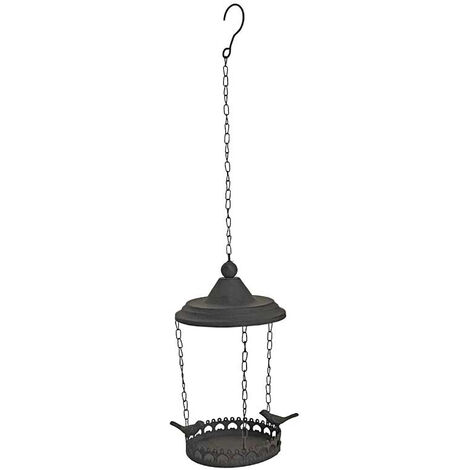 Mangeoire oiseaux suspendue 20x17x64cm