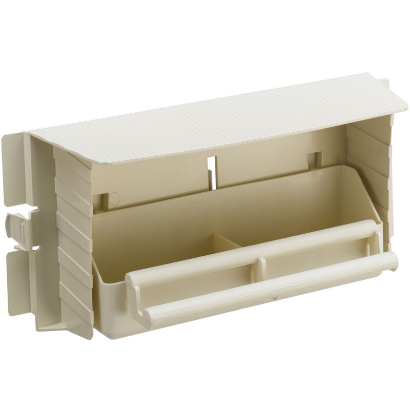 Brava 6 Mangeoire rotative en plastique pour volières . Variante brava 6 - Misure: 28.5 x 10 x h 13 cm - - Ferplast