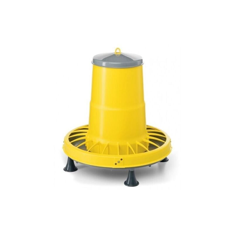 Mangeoire Plastique Réglable 15.5kg Sur Pieds