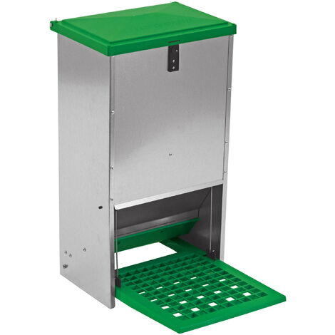 Mangeoire anti-gaspi pédale 20 kg
