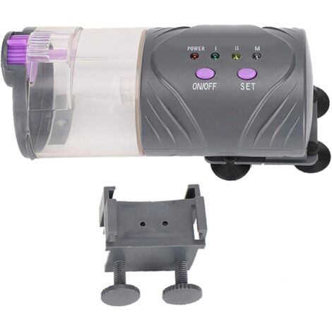 Mangeoire pour Aquarium translucide Durable avec 3 méthodes d'installation Mangeoire d'aquarium, Distributeur de Nourriture pour Poisson, Plastique pour Aquarium