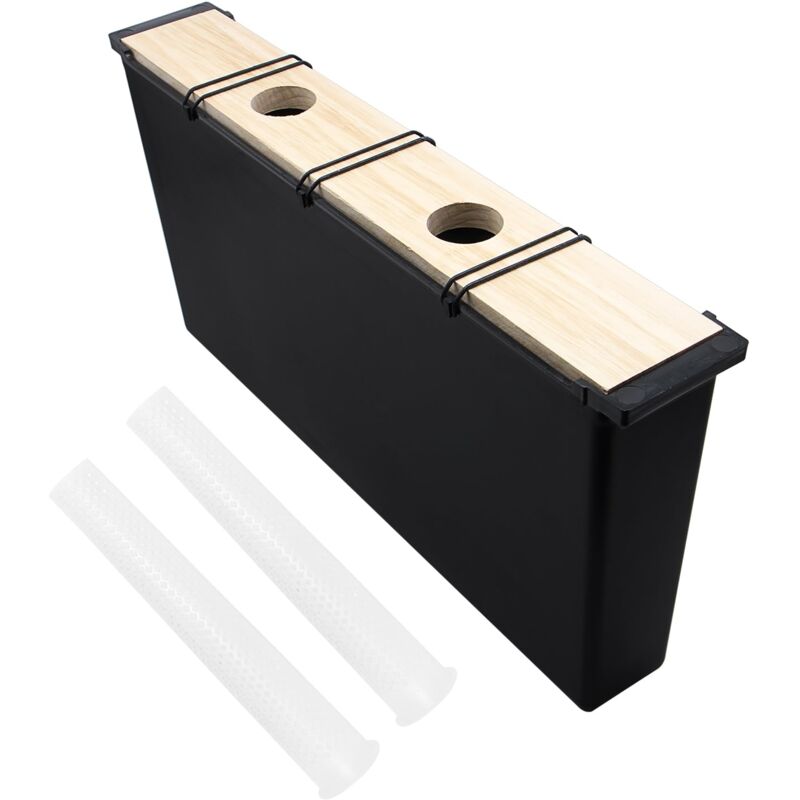 Mangeoire pour ruche d'abeilles à miel de 6 L, mangeoire pour abeilles à miel en plastique à cadre profond, mangeoire à eau pour sirop d'abeille à