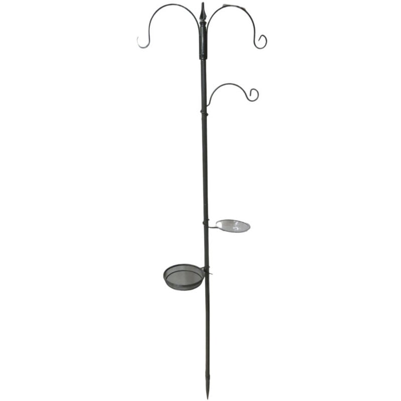 Mangeoire station sur pied hauteur total 189 cm pour oiseaux Animallparadise