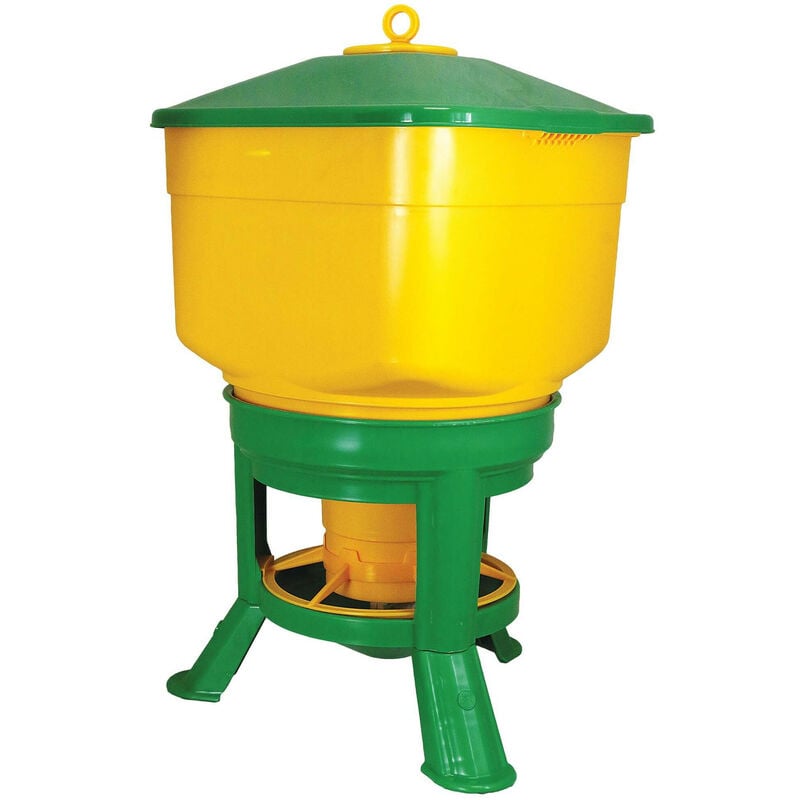 Mangeoire volailles sur pieds 27 kg Novital