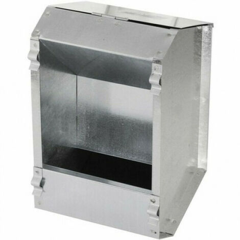 Mangeoire trémie pour lapins avec couvercle 2,2 litres Kerbl