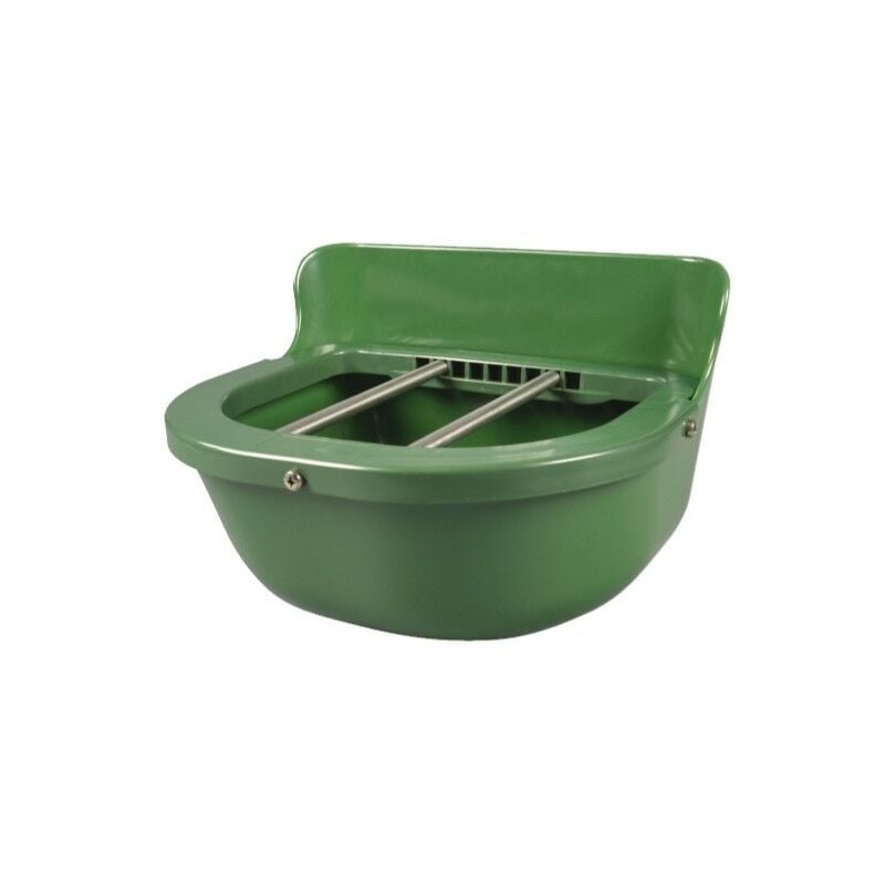 Mangeoire verte pour poulain, verte