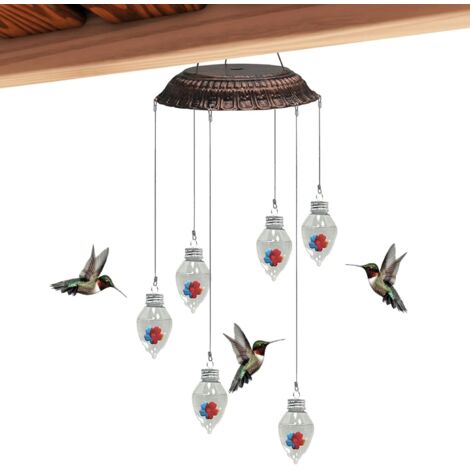 Mangeoires pour Colibris Pendentif Carillon Décoratif d'Extérieur Station