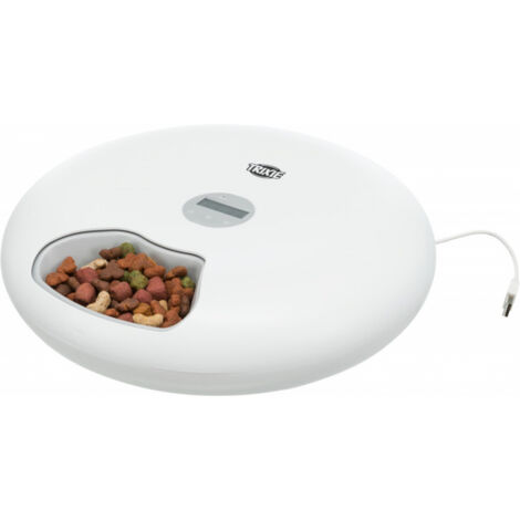 Mangiatoia automatica Trixie Bianco Plastica