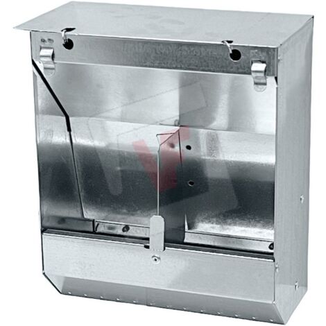 MANGIATOIA DOPPIA PER CONIGLI cm. 21,5x11x23,5H