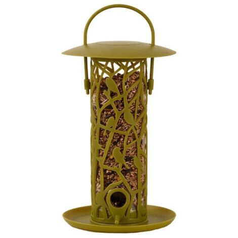 Mangiatoia per uccelli a silo, altezza 23 cm