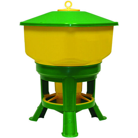 MANGIATORIA PER POLLI "KUBIC PREMIUM" LT.30