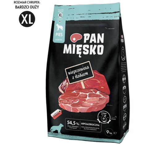 Mangime per Maiali PAN MISKO, Carne di Maiale, 9 kg