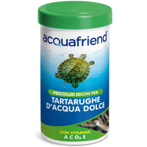 Mangime pesciolini secchi per tartarughe di acqua dolce 200 g