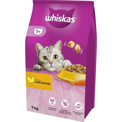 Mangime Whiskas Adult con pollo e verdura 7kg
