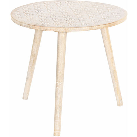 Mango Auxiliary Tabelle 50.5x50.5x47.5 Mandala Mango Multicolored Color Material Family Hilfstabellen Details