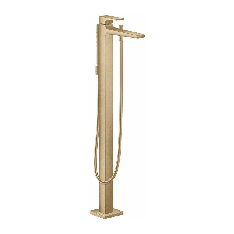 

Hansgrohe - mango de bañera / ducha, juego de acabado, mango de palanca de bronce cepillado