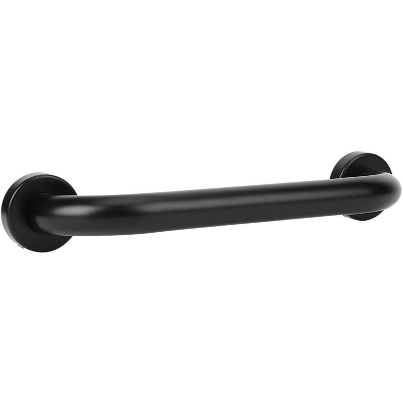 

Mango de ducha para bañera, manija de seguridad de pared de acero inoxidable, barra de soporte para manillar - Negro 50cm
