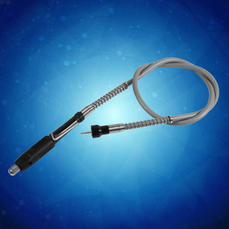 Mango de extensión de liberación rápida M8 para herramientas rotativas – Cable de extensión flexible, diámetro de abrazadera de 3,2 mm, longitud de 104 cm, material robusto.