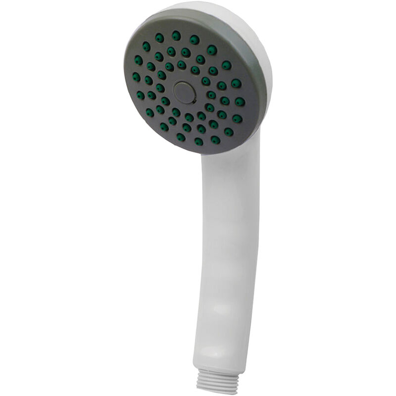 

EDM Mango de ducha - anticalcareo - color blanco - edm