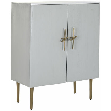 Mango Eisengarderobe 85x45x110 Bogen Weißer Eisen Mango Marseille Multicolor -Farbfamilie Showcases, Schränke und Bibliotheken Details