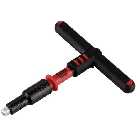 MANGO EN T 1/4" AISLADO 125 MM