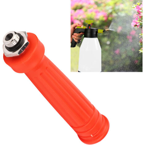 Mango pulverizador [G1/2] de metal resistente con embalaje interior - Para agricultura, acuicultura, ganadería, cría de animales y piscicultura.