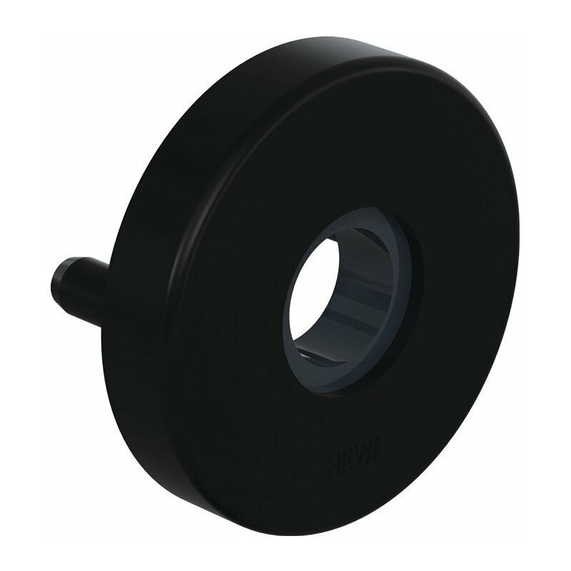 

Mango rosetón 305.21PBR D.21mm, Ed. Mate, negro, KN + LN, TS38.1 redondo HEWI