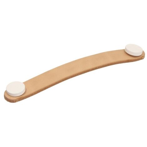 Mango UL24, natural, blanco brillo, 128 mm