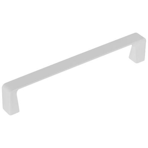 Mango UU52, tacto suave, blanco, 128 mm