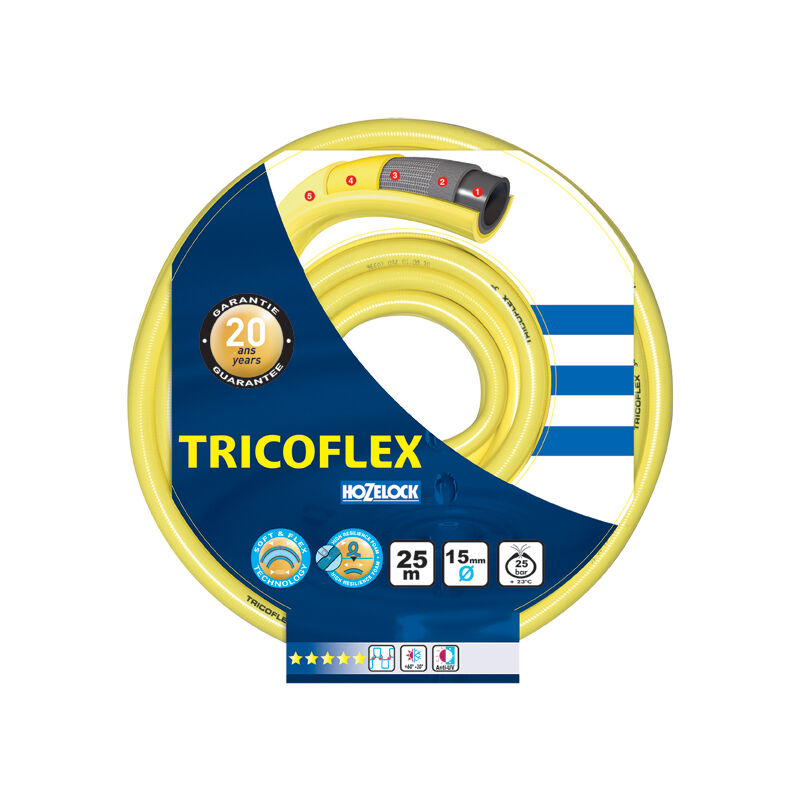 

Manguera Tricoflex - Amarilla50 metros - Hozelock