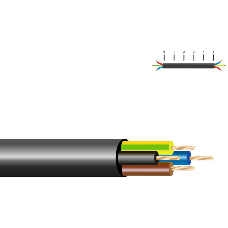 

Manguera acrilica 4x1,5mm negra euro/mts - EDM