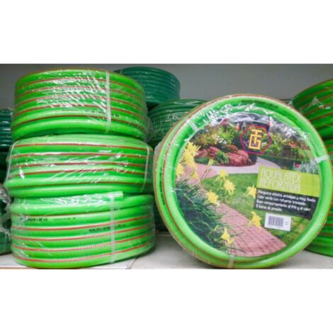 Manguera Aqualatex reforzada de 25 mm de diámetro ideal para jardines y parcelas