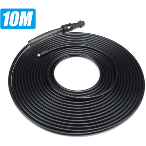Manguera de 10 m para limpieza de tuberías de alcantarillado para hidrolimpiadoras Karcher Serie K.