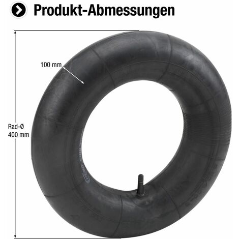Manguera de butilo, Ø 400 mm, para rueda de aire.